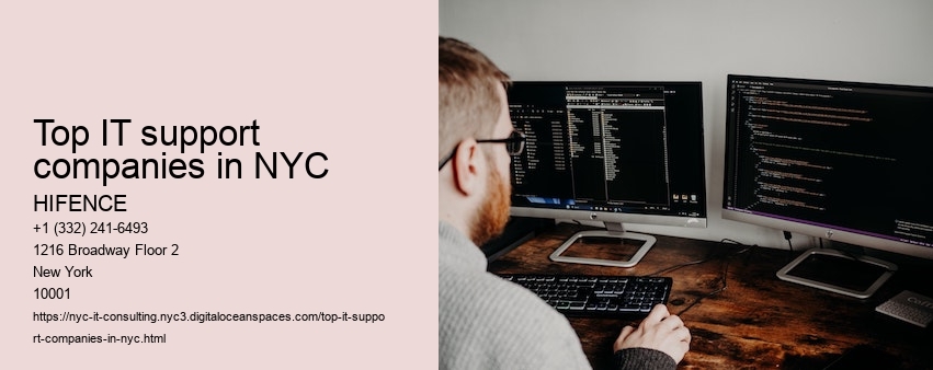 Top IT support companies in NYC