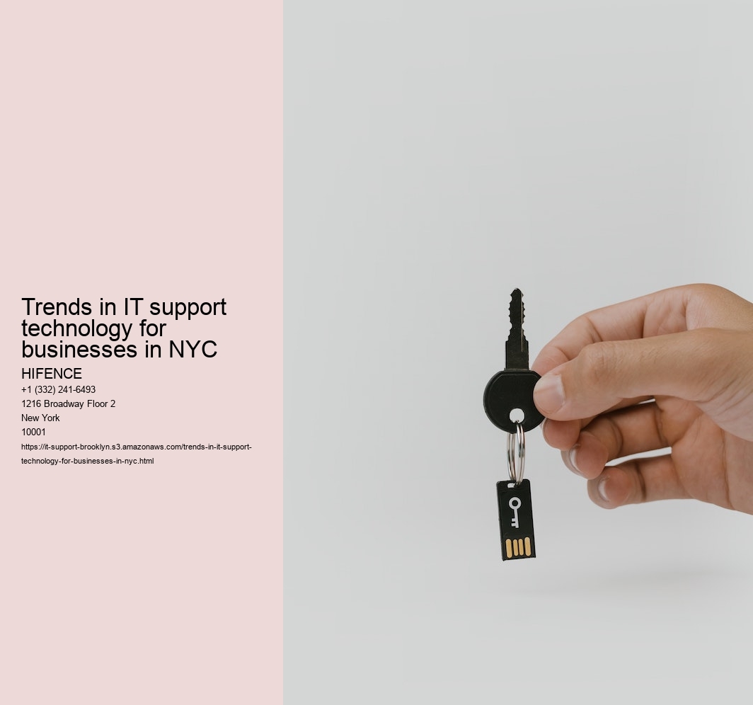 Trends in IT support technology for businesses in NYC